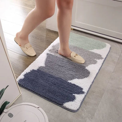 EJVS™ Bath Mat Anti Slip Absorbent Bathroom Carpet Strong Water Absorptionion