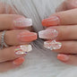 EJVS™  24Pcs Shimmery Manicure Tips