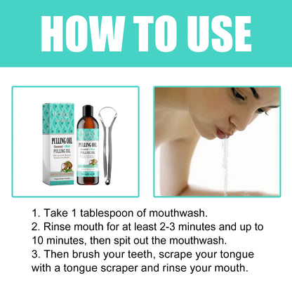 EJVS™  Gum Repair Drops Relieve Receding Gingival Gum - Oral Periodontal Hygiene
