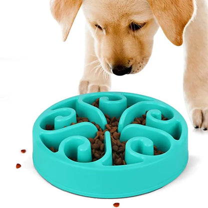 EJVS™  Pet Dog Slow Feeder Bowl - Anti-Gulping