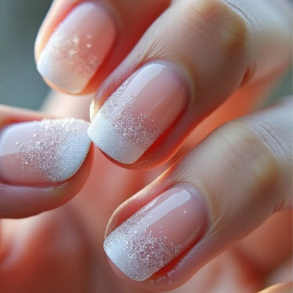 EJVS™  24Pcs Shimmery Manicure Tips