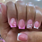 EJVS™  24Pcs Shimmery Manicure Tips