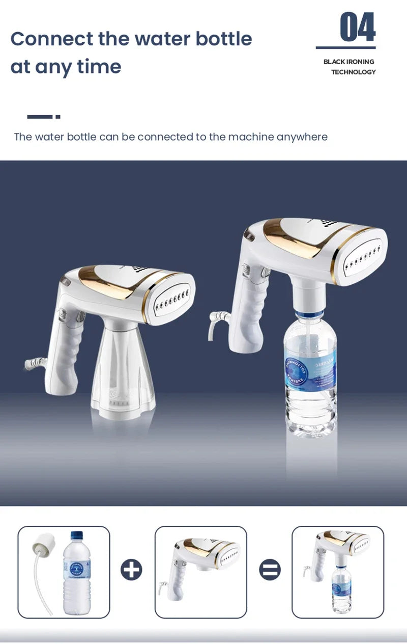 EJVS™ Travel Clothes Steamer