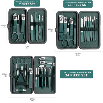 EJVS™ Green Pedicure Clipper Set