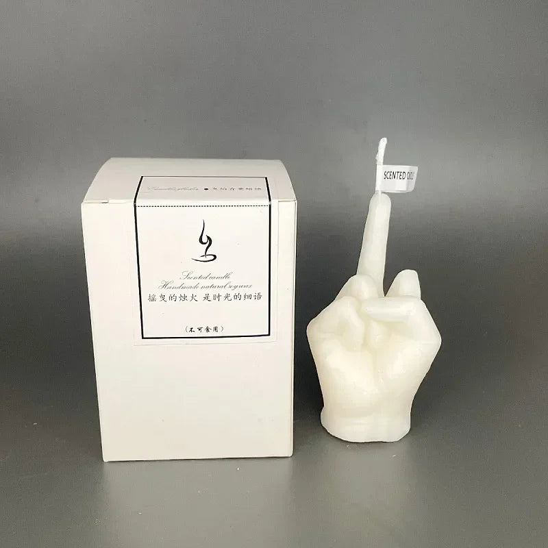EJVS™  Middle Finger Shaped Scented Candles