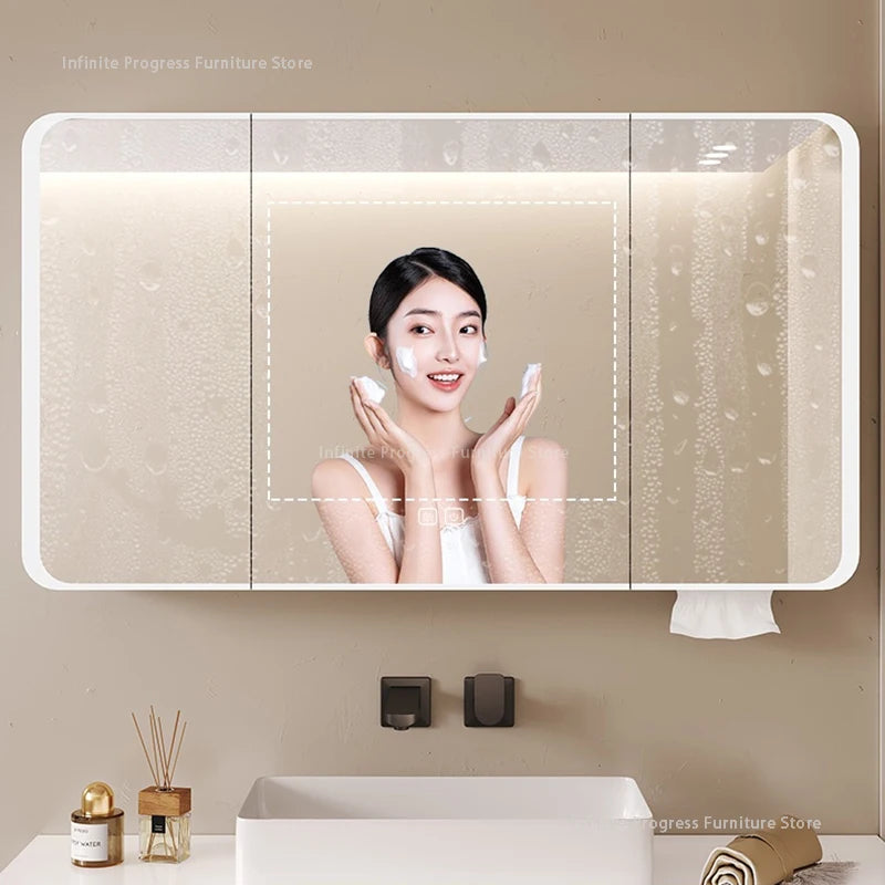 EJVS™ Arc Smart Bathroom Mirror Cabinet