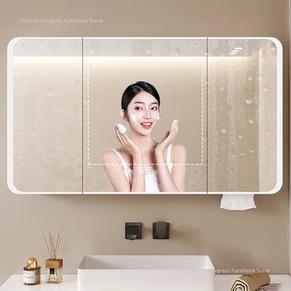 EJVS™ Arc Smart Bathroom Mirror Cabinet
