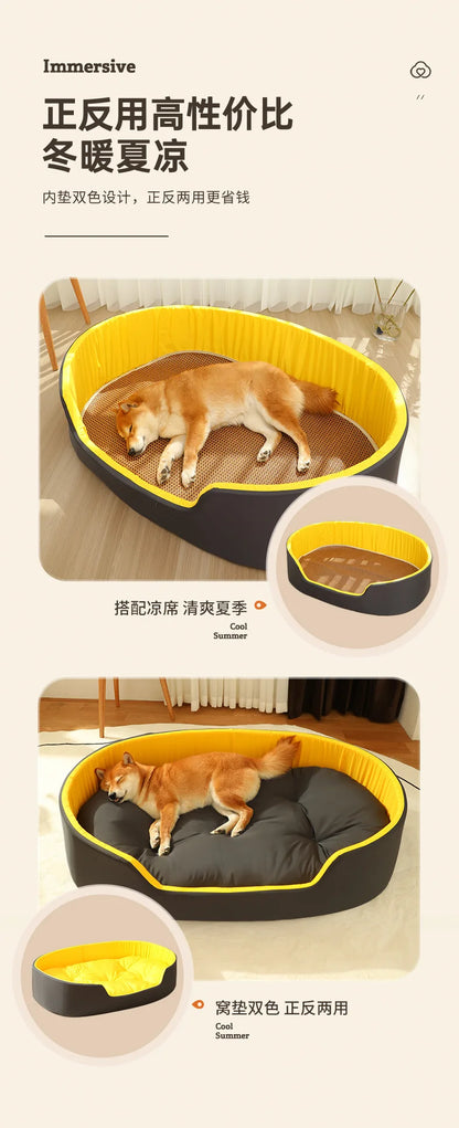 EJVS™  Big Dog Bed Bed's Dog Beds for Large Dogs Accessories Pet Items Pets Medium Cushion Mat Supplies Products Home Garden