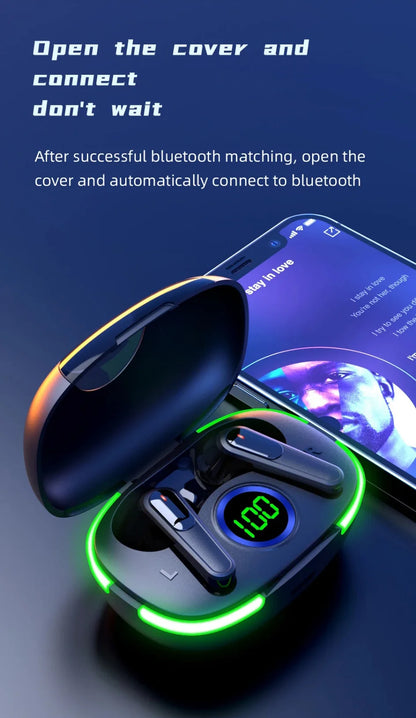 EJVS™  PRO 80 New Bluetooth Earphones Wireless In Ear TWS Touch Digital Display