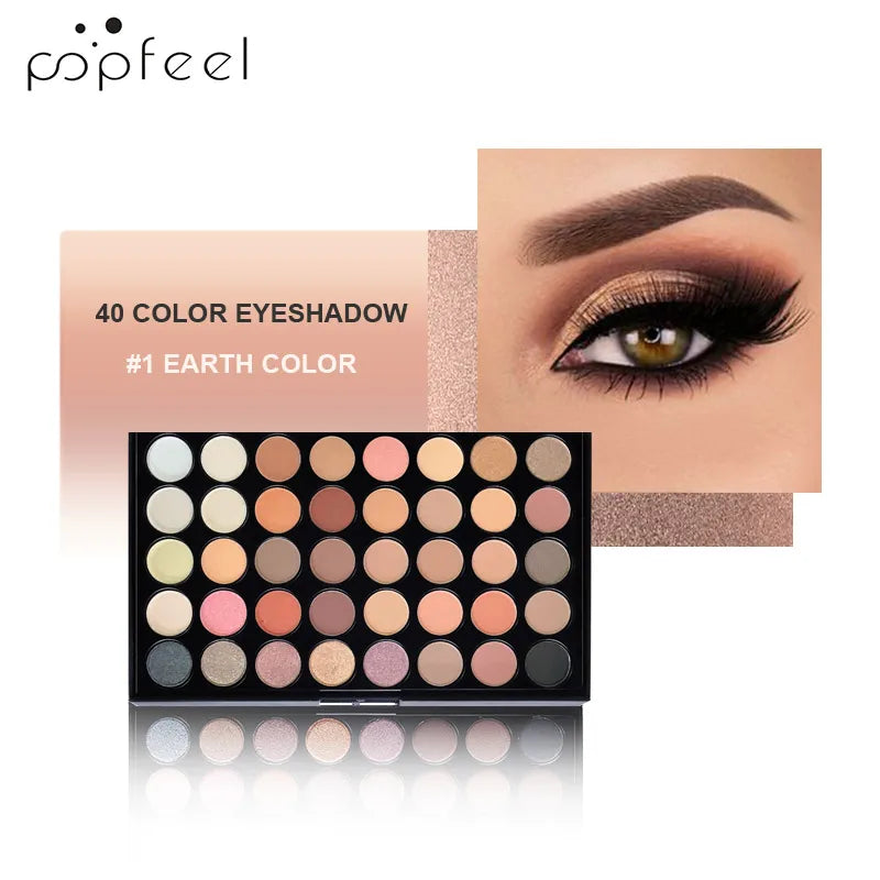 EJVS™ 40 Color Eyeshadow Palette