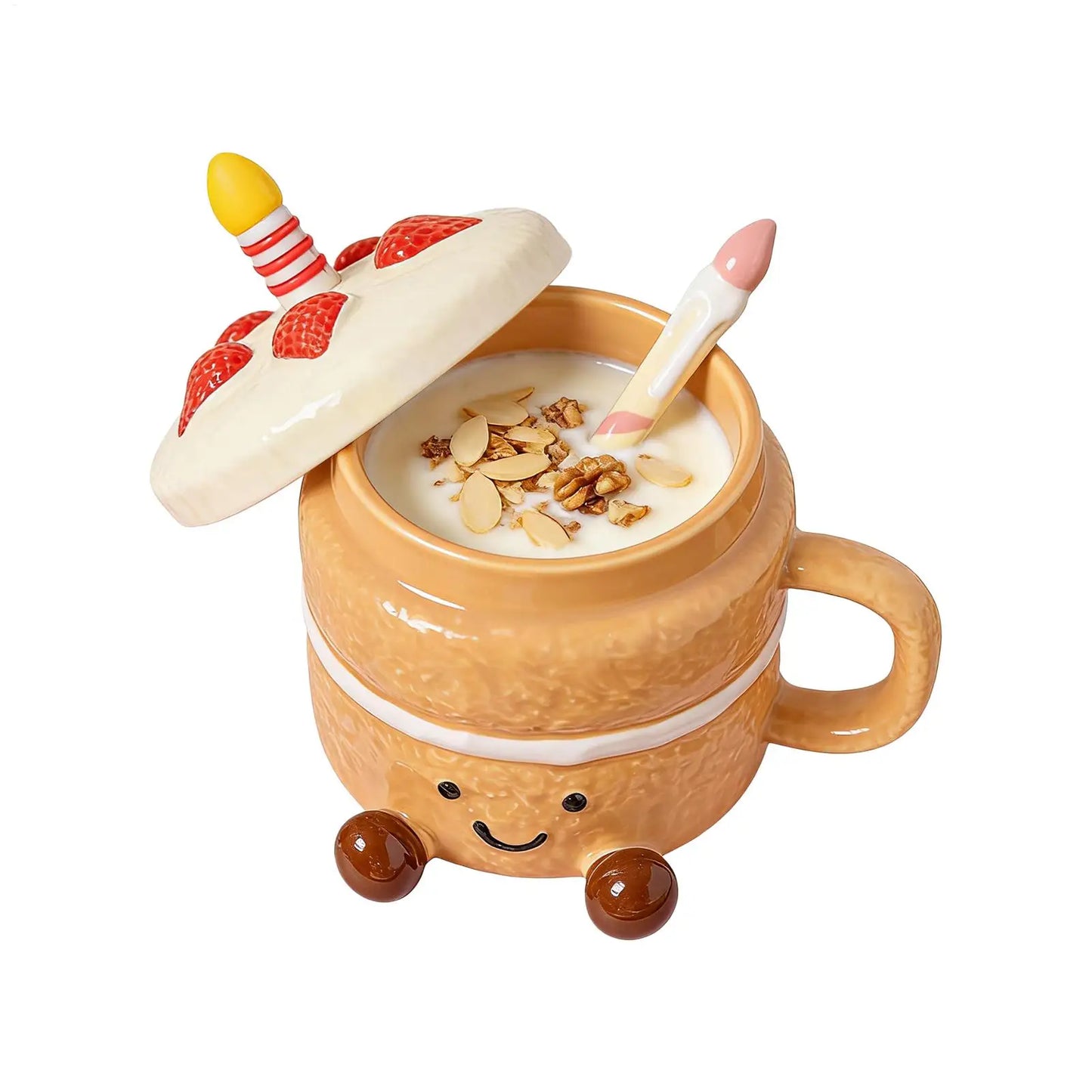 EJVS™ Strawberry Dessert Coffee Mug