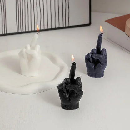 EJVS™  Middle Finger Shaped Scented Candles