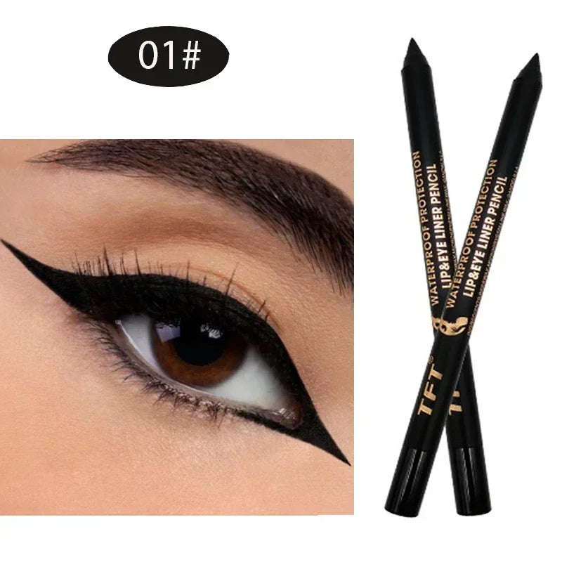 EJVS™  Waterproof Eyeliner Long Lasting Pencil Colourful Pigment