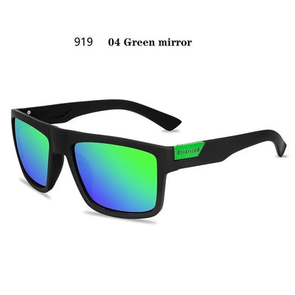 EJVS™  Fashion Square Vintage Polarized Sunglasses Men Women Retro Driving Fishing Luxury Brand Designer Sun Glasses UV400 Eyewear