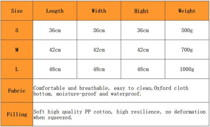 EJVS™  Dog Bed House Bed Autumn/Winter Warm Cat Pet Kennel Mats Pet Tents For Small Dogs Cats Puppies