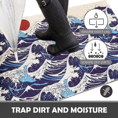 EJVS™ Wave Pattern Rubber Doormat