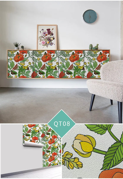 EJVS™ Peel & Stick Botanical Wall Mural