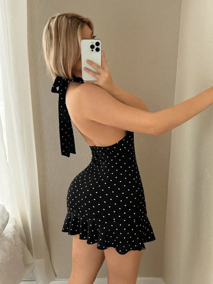 EJVS™ Sexy Back Neck Hanging Dress