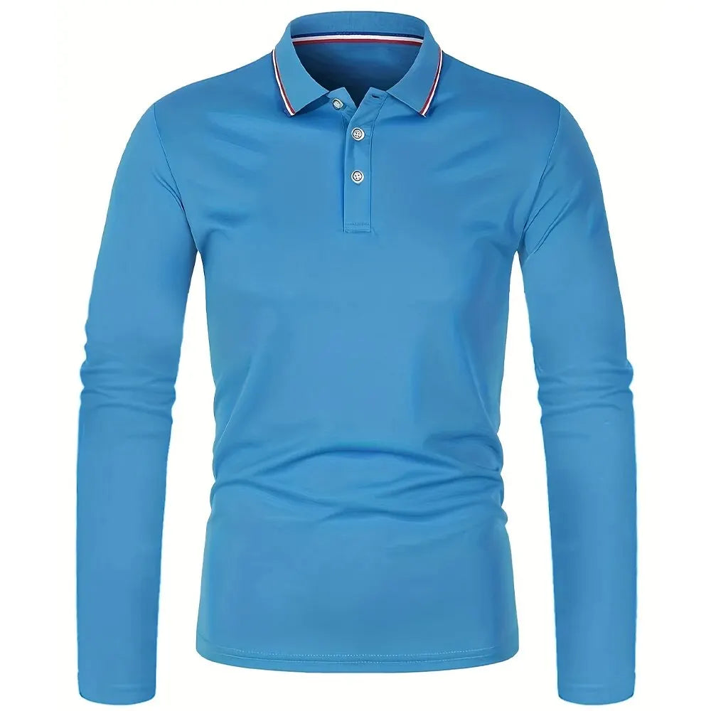 EJVS™ Long Sleeved Polo T-Shirt