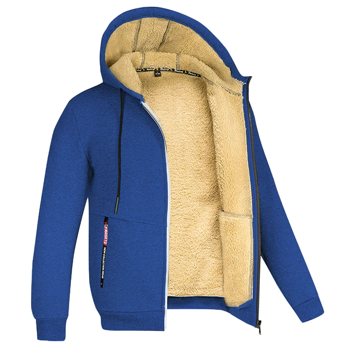 EJVS™  Trendy Warm Zipper Lamb Wool Jacket