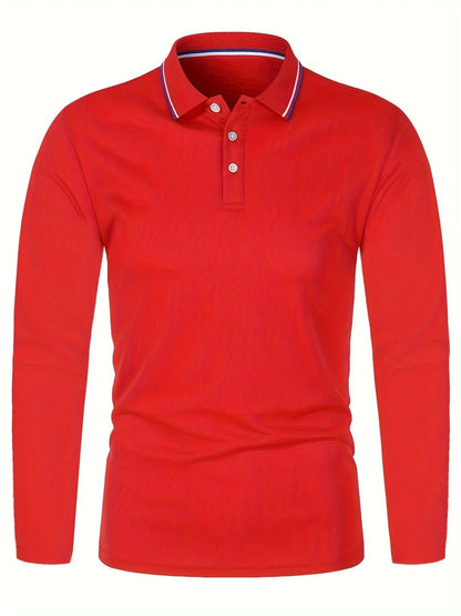 EJVS™ Long Sleeved Polo T-Shirt