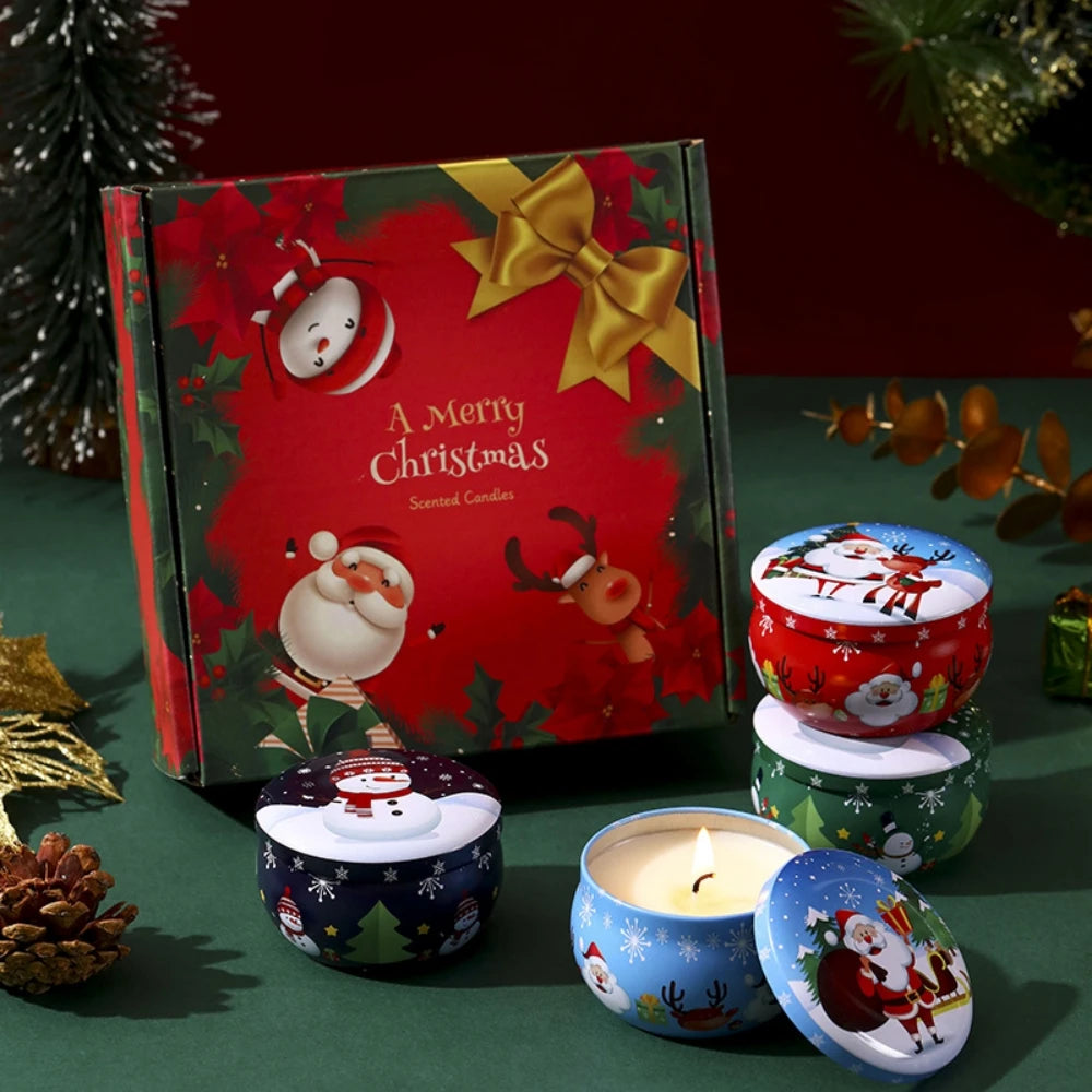 EJVS™ 4-Piece Scented Christmas Candles