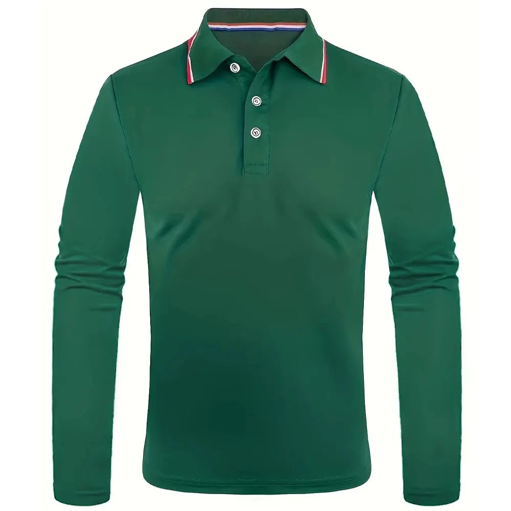 EJVS™ Long Sleeved Polo T-Shirt