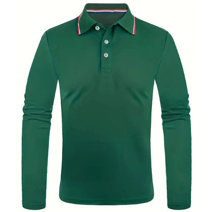 EJVS™ Long Sleeved Polo T-Shirt