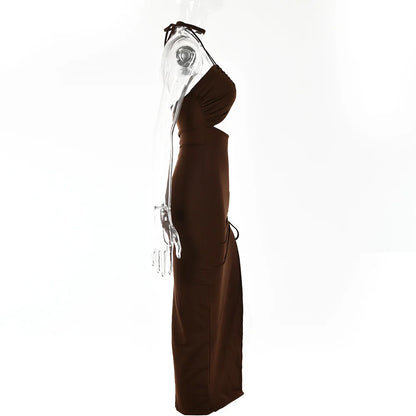 EJVS™  Backless Dresses Slim Dress Bodycon Vestidos Elegantes