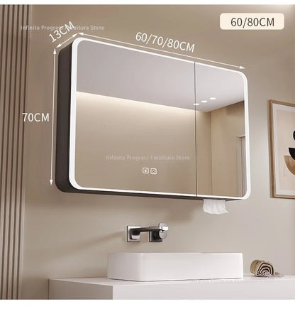 EJVS™ Arc Smart Bathroom Mirror Cabinet