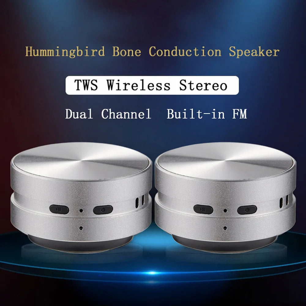 EJVS™  Bone Conduction Speaker Wireless Bluetooth - With Call FM Radio
