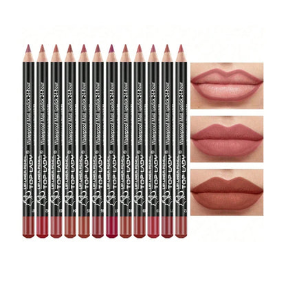 EJVS™  12 Colours Professional Lip Liner