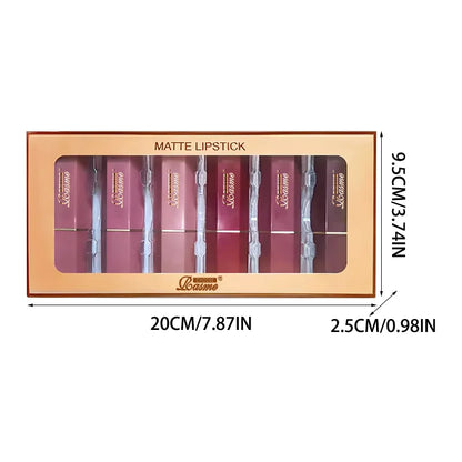 EJVS™ 6 Colors Gold Bar Lipstick