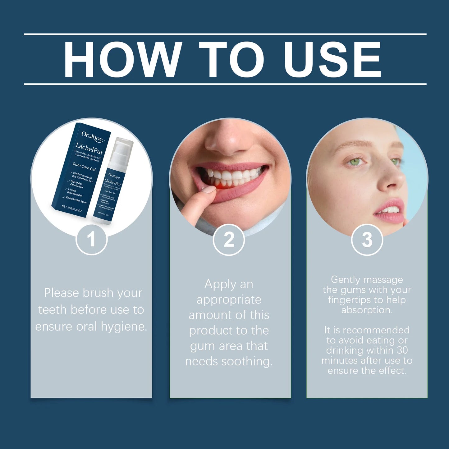 EJVS™  Rapid Gums Repair Gel Tooth Allergy Reliever Tooth Damage Serum