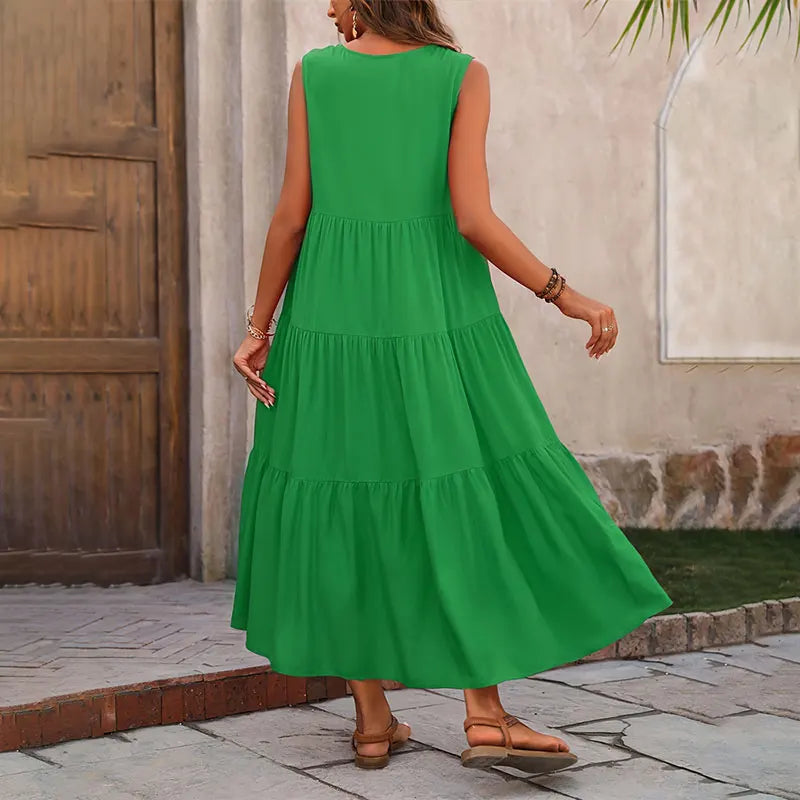 EJVS™ Summer Casual Brand Dress Femme