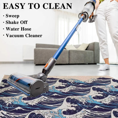 EJVS™ Wave Pattern Rubber Doormat