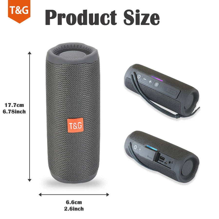 EJVS™  Wireless Bluetooth Speaker - FM Radio Subwoofer