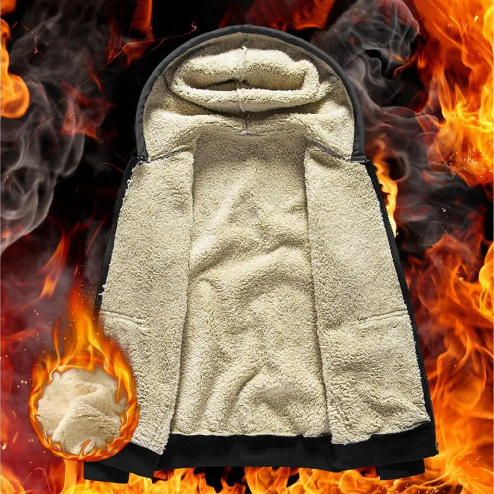 EJVS™  Trendy Warm Zipper Lamb Wool Jacket