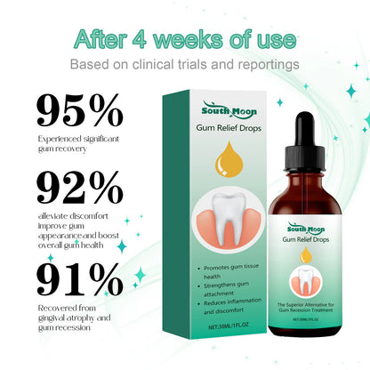 EJVS™  Gum Repair Drops Relieve Receding Gingival Gum - Oral Periodontal Hygiene