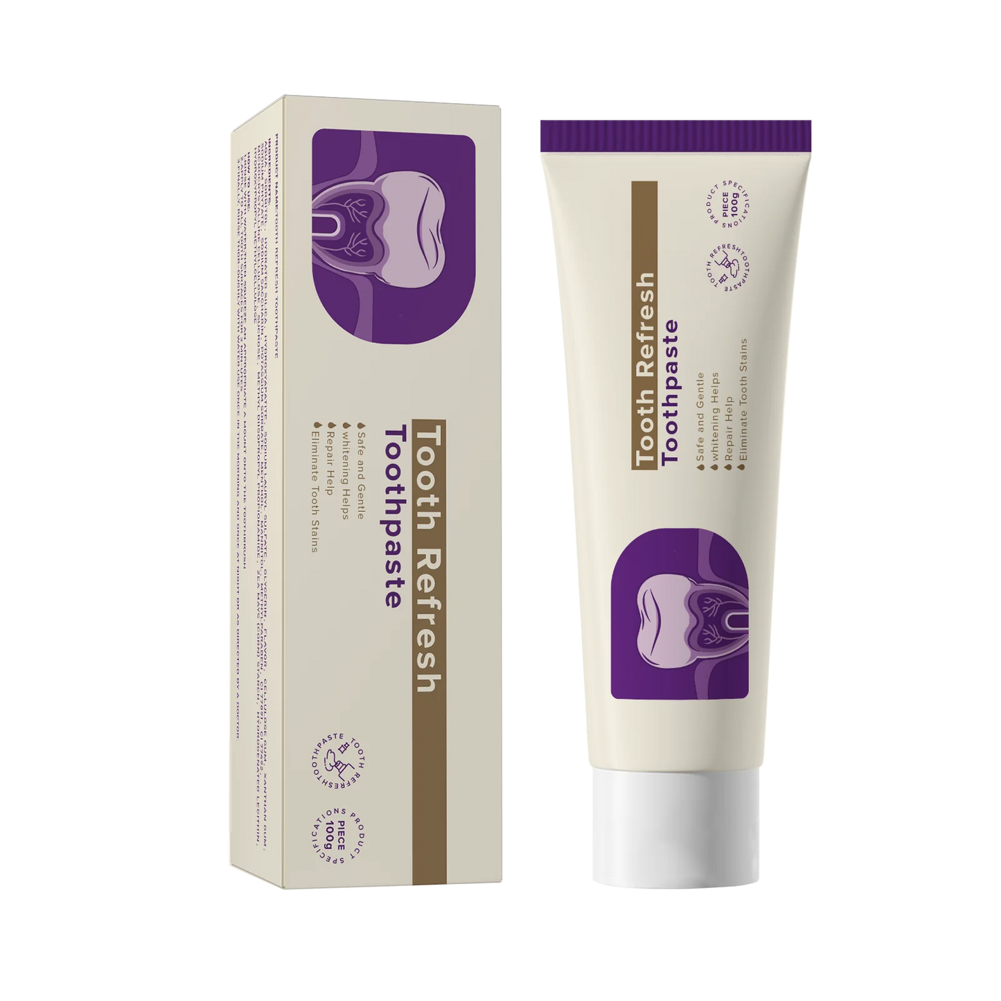 EJVS™  Hydroxyapatite Toothpaste Prevent Dental Cavities Stain Remover