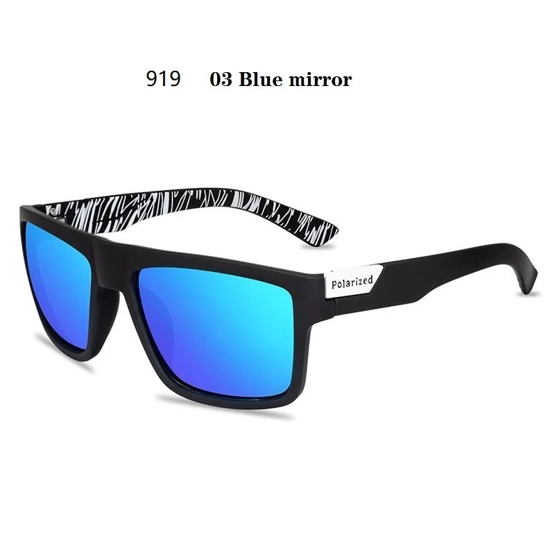 EJVS™  Fashion Square Vintage Polarized Sunglasses Men Women Retro Driving Fishing Luxury Brand Designer Sun Glasses UV400 Eyewear