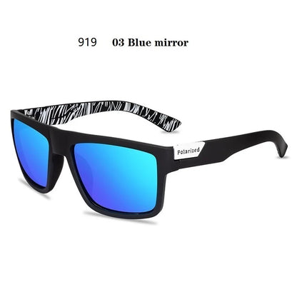 EJVS™  Fashion Square Vintage Polarized Sunglasses Men Women Retro Driving Fishing Luxury Brand Designer Sun Glasses UV400 Eyewear