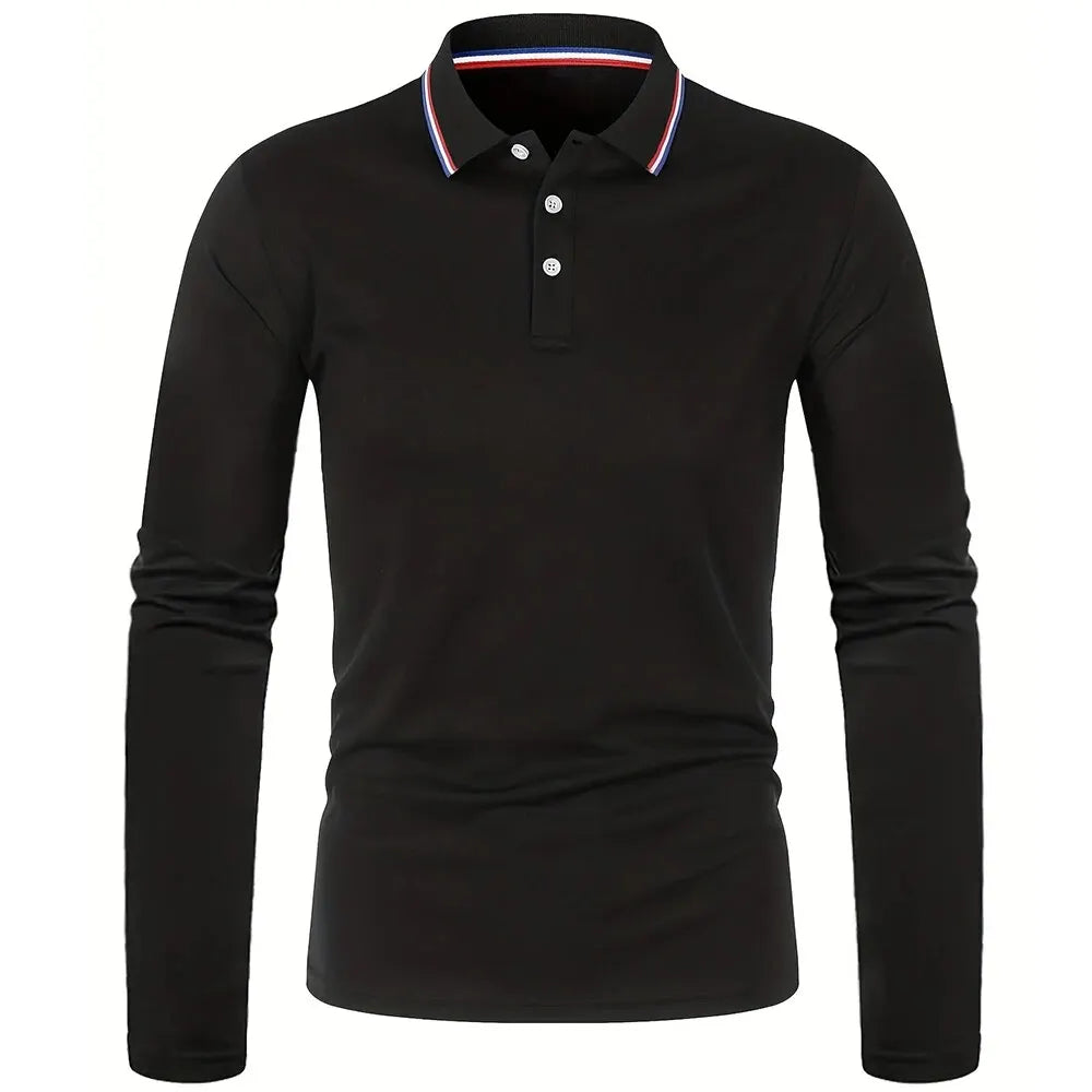 EJVS™ Long Sleeved Polo T-Shirt
