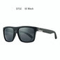 EJVS™  Fashion Square Vintage Polarized Sunglasses Men Women Retro Driving Fishing Luxury Brand Designer Sun Glasses UV400 Eyewear