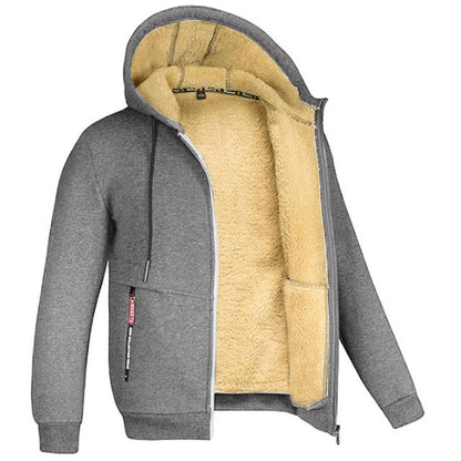 EJVS™  Trendy Warm Zipper Lamb Wool Jacket
