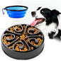 EJVS™  Pet Non Slip Anti-Gulping Slower Food Feeding Dishes