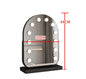 EJVS™ Arched LED Makeup Mirror – 10x Magnification