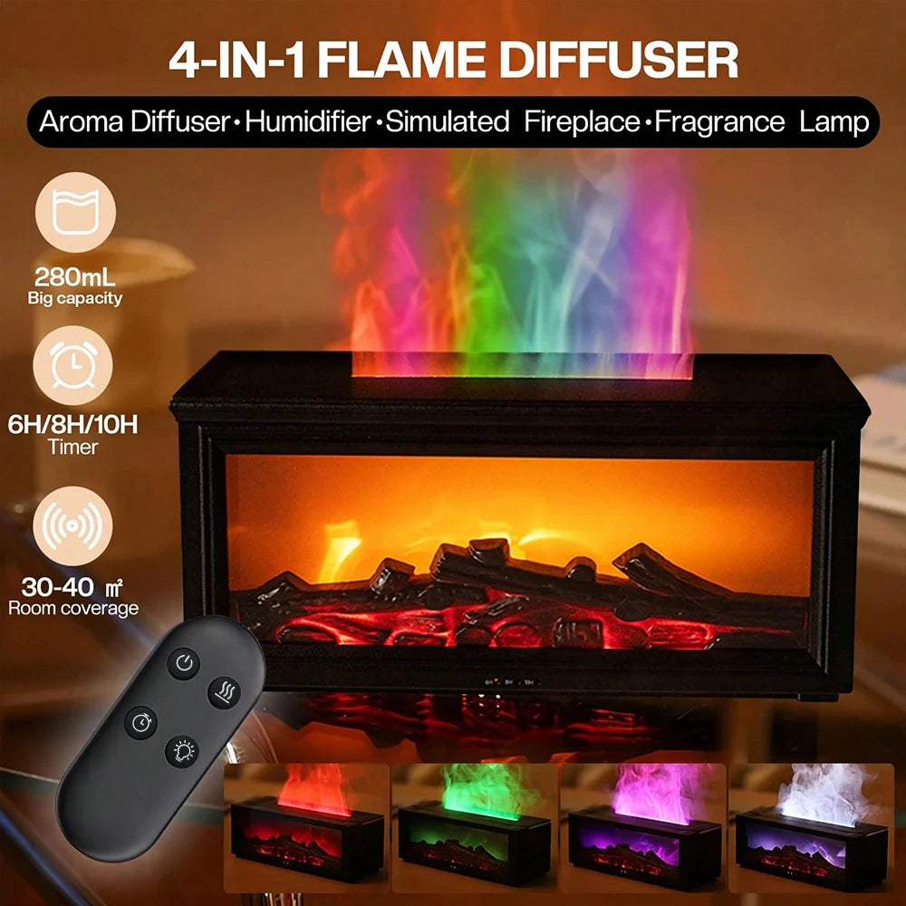 EJVS™ Flame Essential Oil Diffuser