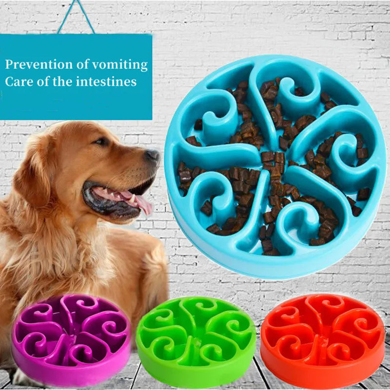 EJVS™  Pet Dog Slow Feeder Bowl - Anti-Gulping