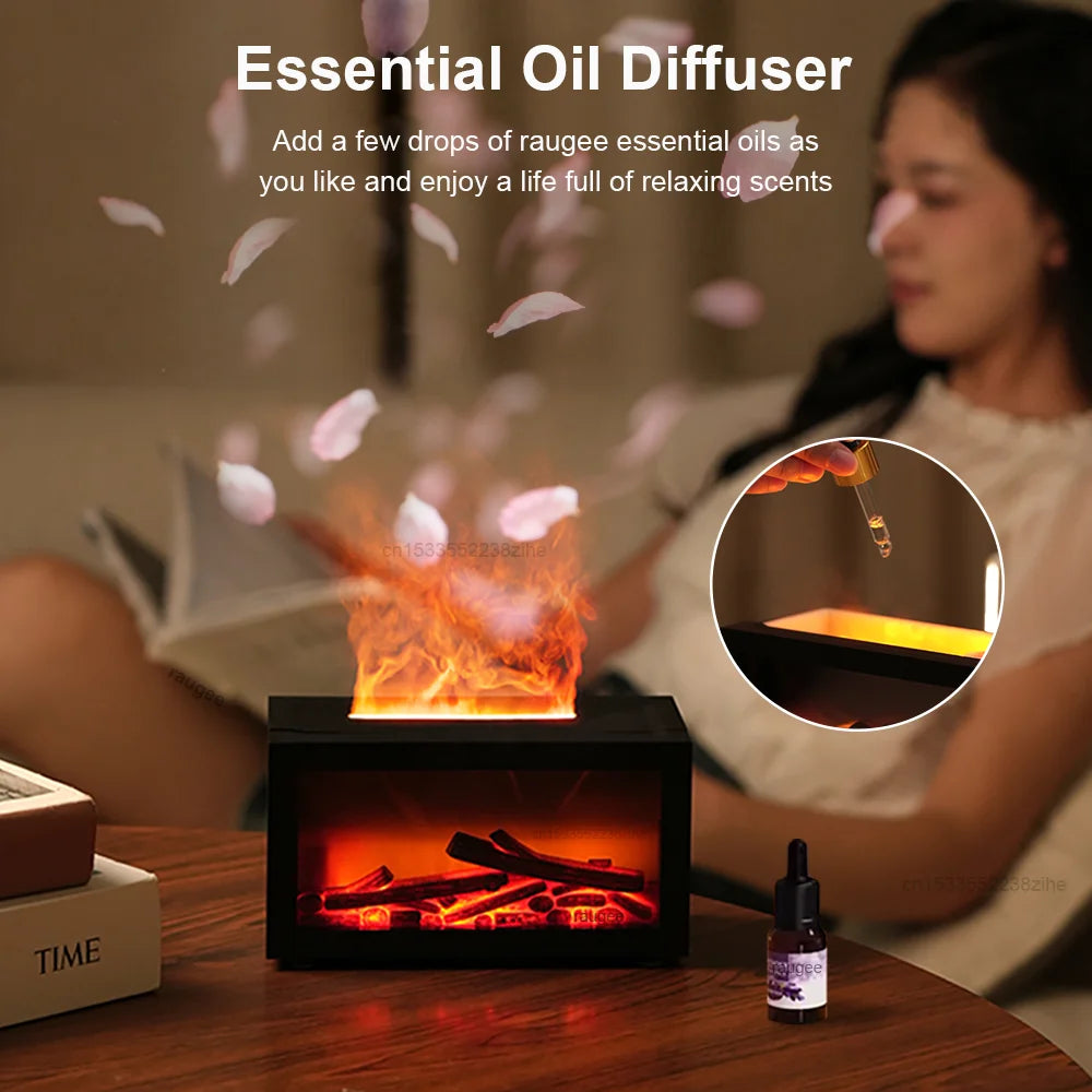 EJVS™ Flame Aroma Humidifier Essential Oil